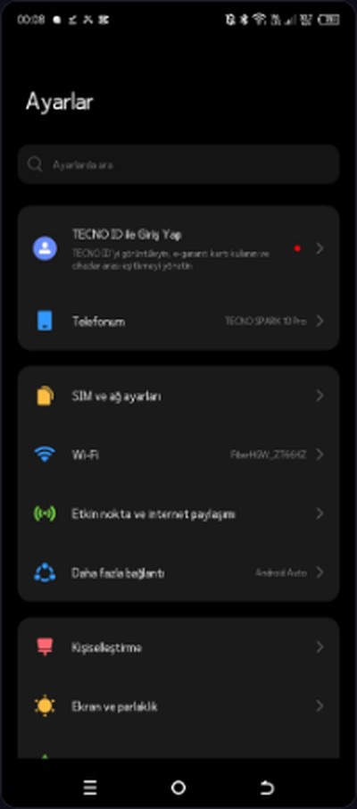 Bilinmeyen uygulamaları yükle