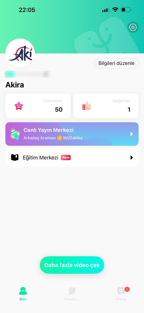 Ben ekranı